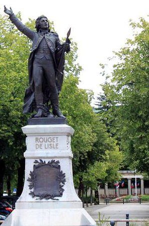 statue de Rouget de Lisle