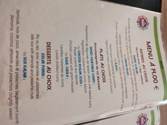 New Indian Cannes la Bocca