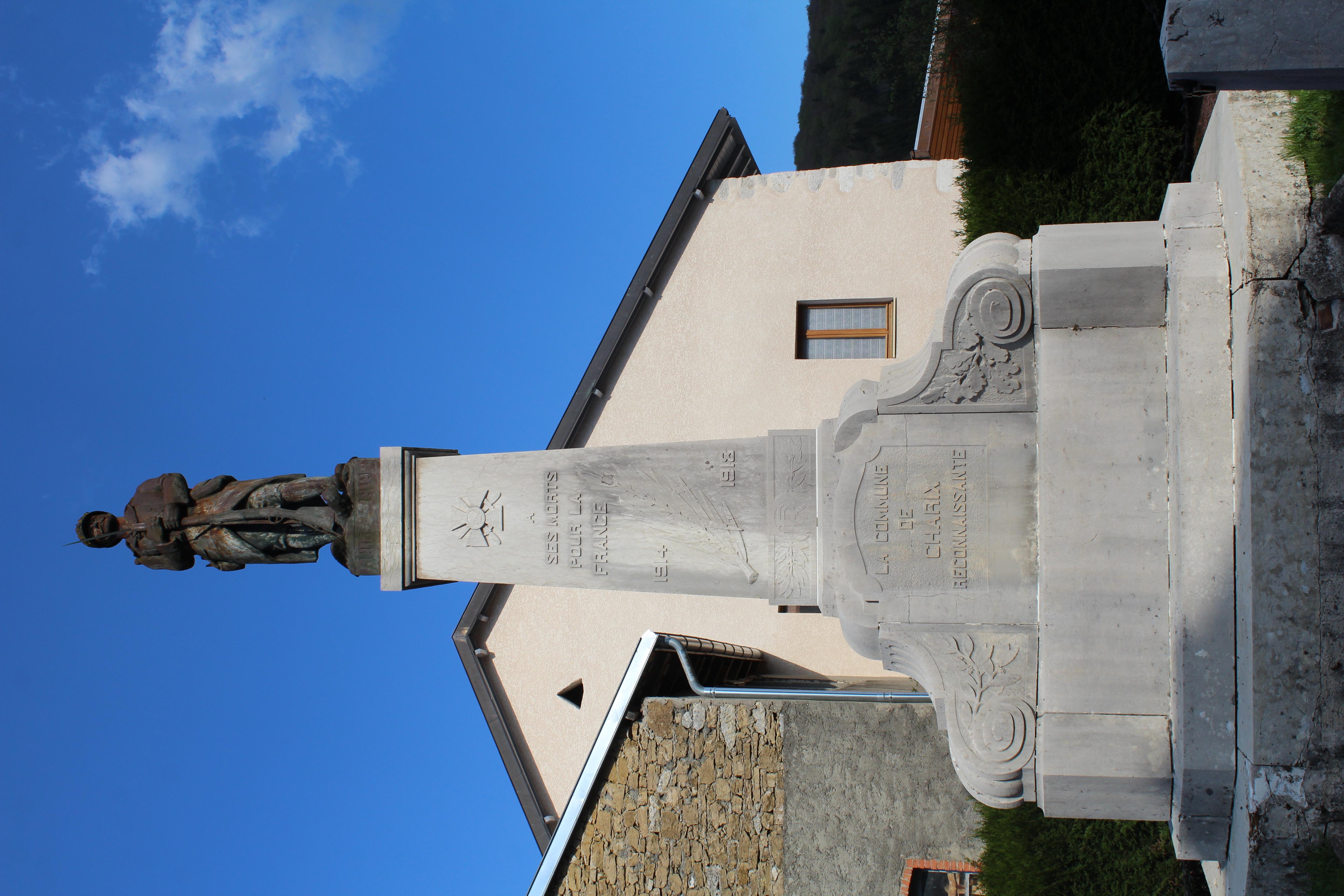 monument aux morts de Charix