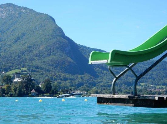 Plage municipale de Menthon-Saint-Bernard
